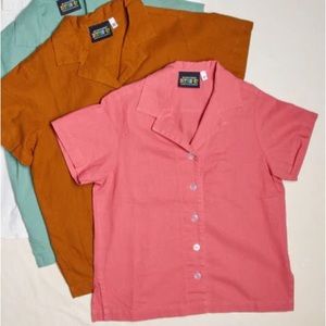 Big Bud Press New Yellow Patry Buttondown Sz Small